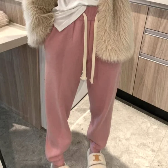 Knit joggers - Picture 1 of 4